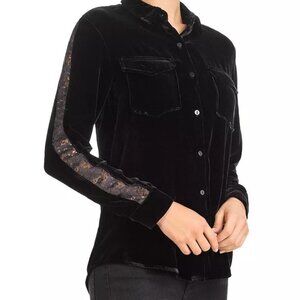 The Kooples Bliss Velvet Shirt